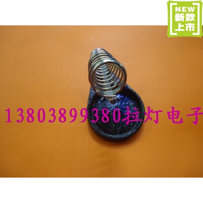 烙铁架金属电铬铁架烙铁插架铁烙铁座洛铁架圆座放电烙铁架子