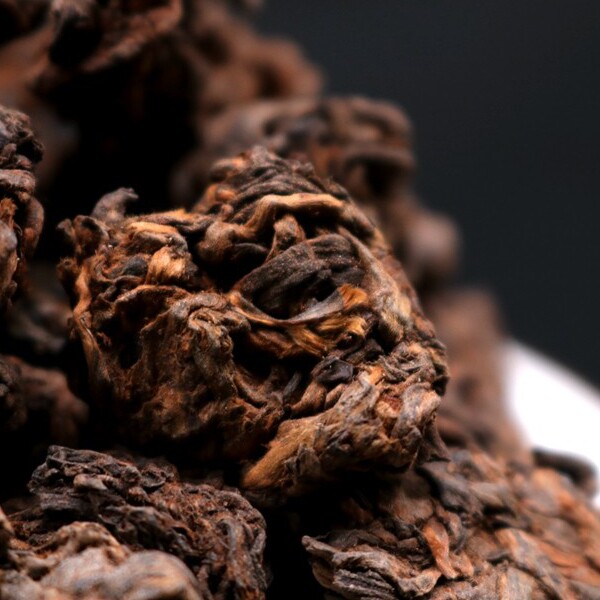 普洱茶熟茶 2012年勐海特级金芽陈年老茶头500克散装十年老陈茶