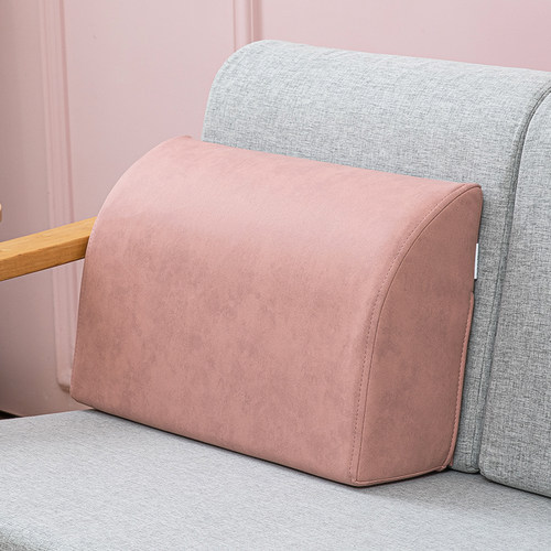 西瓜沙发腰靠垫床上大靠枕科技布