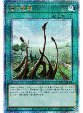 蓝海卡牌游戏王日文UR/SER/金碎QCSER QCCP-JP194 龙之灵庙