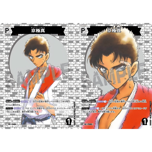 DCCG名侦探柯南TCG卡牌B10035白C/CP伙伴卡P085大图闪京极真