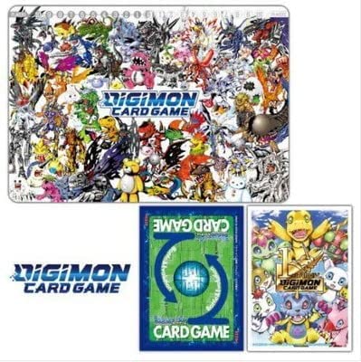 【蓝海卡牌】日文DTCG数码宝贝暴龙卡牌PB-05限定套装特典卡垫