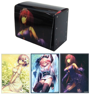 【蓝海卡牌】FATE FGO玛修斯卡哈樱saber冲田总司C92限定卡套卡盒