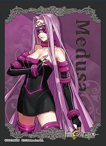 【蓝海卡牌】Fate EXTELLA FGO Rider美杜莎卡套原包80枚现货