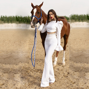 新款喇叭袖夜店明星酒会晚礼服性感绷带裤上衣套装Bandage Dress