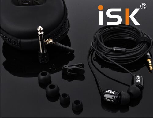 入耳式耳机 ISK SEM5耳机 监听耳塞 长线3米 便携式包袋 正品行货