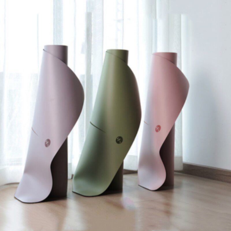 一梵橡胶新款瑜伽垫防滑专业加长加宽女男家用地垫辅助线体位线