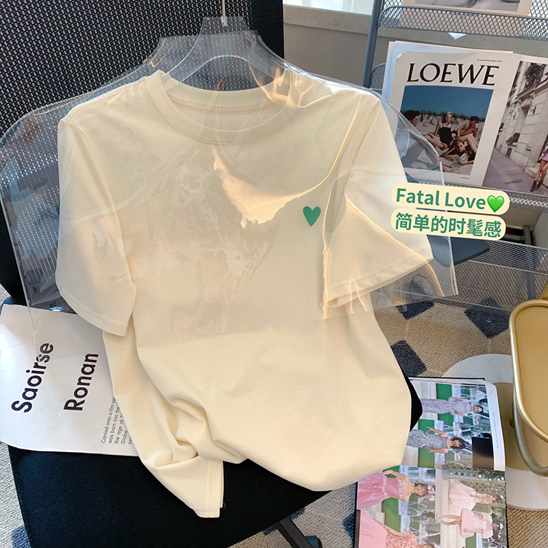 T0118-P25夏季新款港风字母印花短袖T恤宽松显瘦圆领打底上衣女,女装T恤,星座617A-2