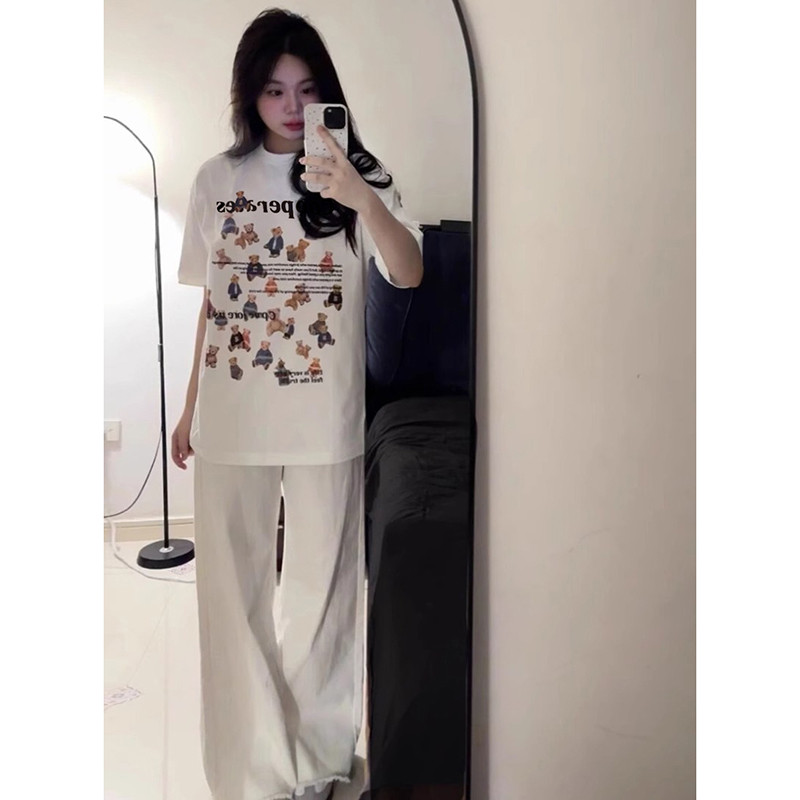 T0239-P25抖音春装新款纯棉短袖T恤潮,女装T恤,星座617A-2