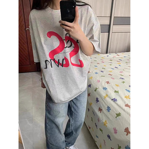T0278-P25 2024抖音 春夏新款纯棉短袖T恤图片