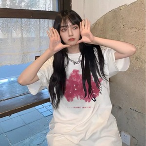 T0347-P30 【100%纯棉】短袖T恤宽松百搭美式潮牌男女同款上衣图片