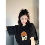 T0997-P25抖音春夏大码纯棉短袖T恤，女装T恤，星座617A-2