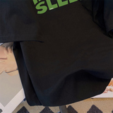 T0261-P25精梳纯棉夏装短袖T恤女宽松韩版简约字母潮情侣同款，女装T恤，星座617A-2