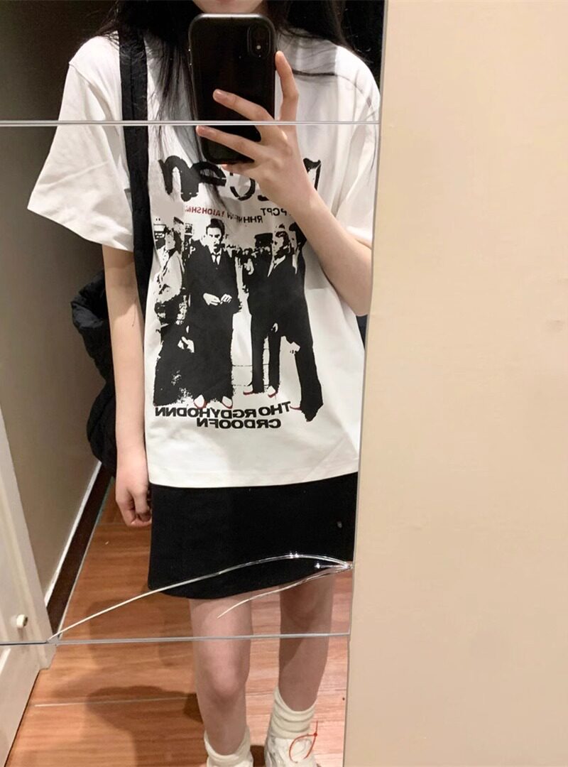 T0208-P25高质量纯棉精梳紧密手感好高品质前印花短袖t恤女,女装T恤,星座617A-2