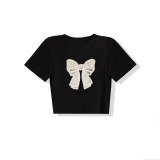 T0013-P35短款修身短袖T恤女夏，女装T恤，星座617A-2