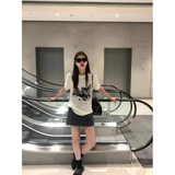 T0136-P25抖音春夏新款纯棉短袖T恤女，女装T恤，星座617A-2