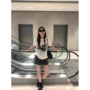 T0136-P25 抖音 春夏新款纯棉短袖T恤女图片