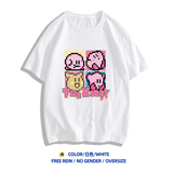 T0199-P25纯棉短袖T恤个性像素印花款抖音落肩宽松版型，女装T恤，星座617A-2