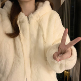 DY31836-P1052025冬季新款毛绒夹棉棉服少女羊羔毛毛绒连帽保暖，男装棉衣，星座617A-2