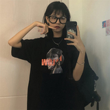 T05-P25网红ins短袖t恤女夏2024韩版宽松学生辣妹原宿风百搭上衣，女装T恤，星座617A-2