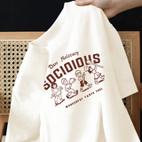 T0281-P252024美式复古全棉短袖春夏新款纯棉短袖T恤潮，女装T恤，星座617A-2