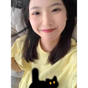 T03981-P25 春夏新款纯棉短袖T恤潮 可爱黑猫印花情侣款图片