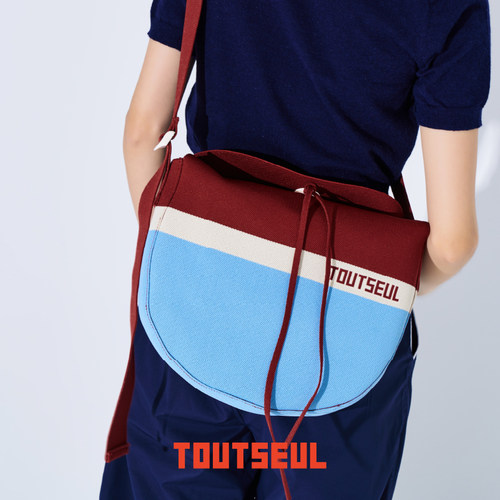 时尚百搭编织包TOUTSEUL大容量