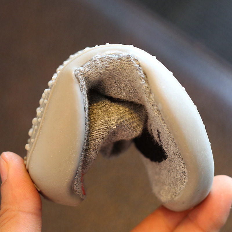 Pantoufles enfants en autre pour hiver - semelle caoutchouc Wear - Ref 1018072 Image 5