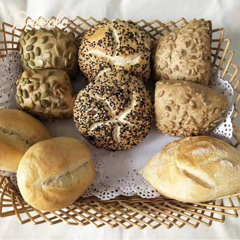 Brotecke早餐五谷杂粮餐包(5款共9个)BroteckeBreadRoll