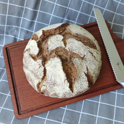 Brotecke德国乡村酸面团黑麦面包超硬扎实古朴CountryBread