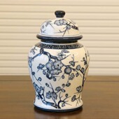 陶瓷储物罐 电视柜装 现代美式 酒柜 饰工艺品摆件 客厅玄关 新中式