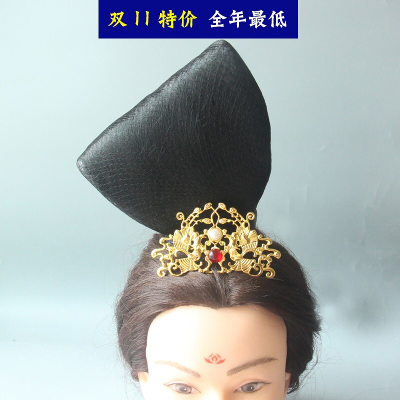 古风发髻唐风翻刀假发包改良古装