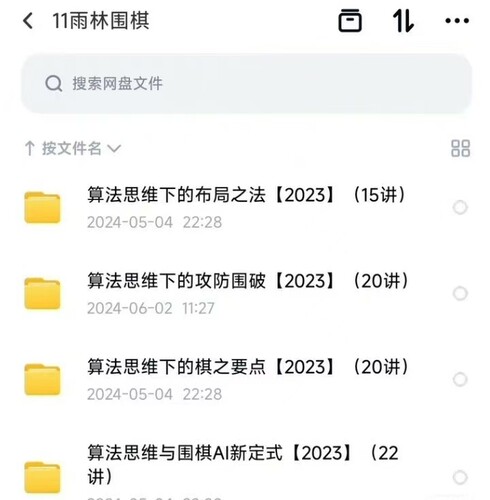 围棋AI算法思维下的4套完整雨林围棋算法思维下的布局之法视频课