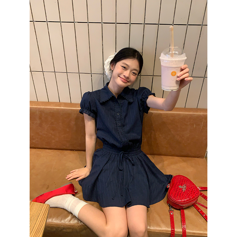 Navy Blue (with Shorts) Navy Blue (with Shorts)