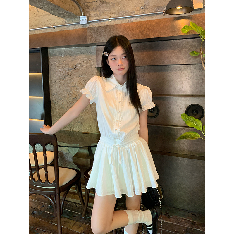 White (with Built-In Safety Shorts) White (with Built-In Safety Shorts)