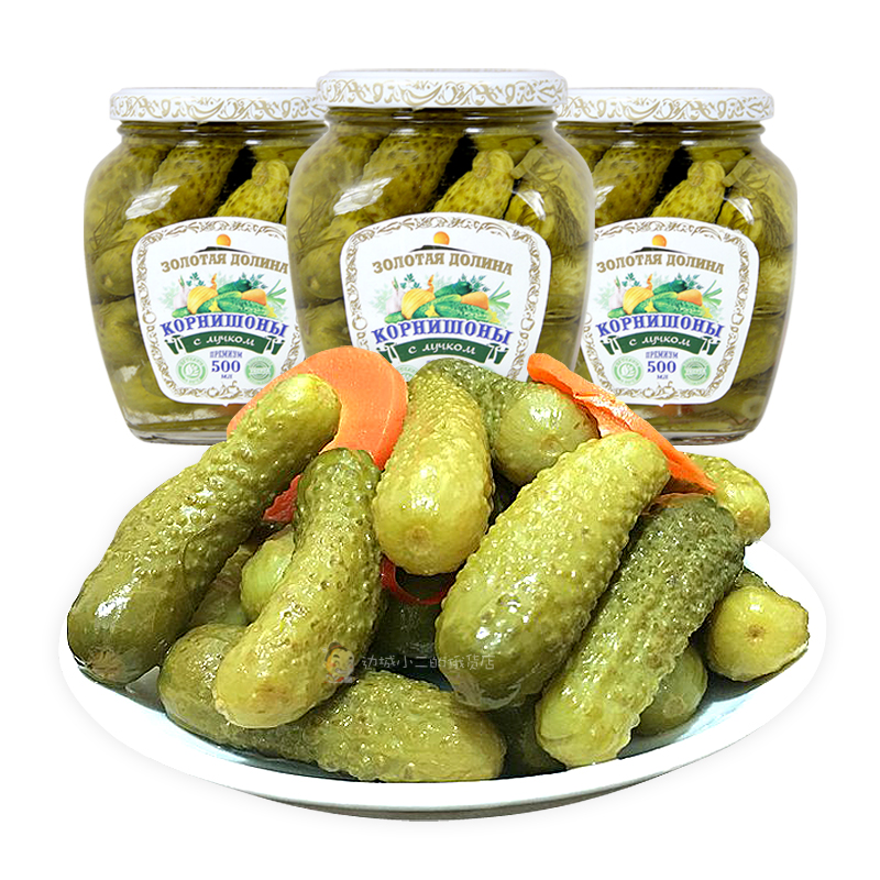 俄罗斯伊万大叔酸黄瓜腌渍蔬菜