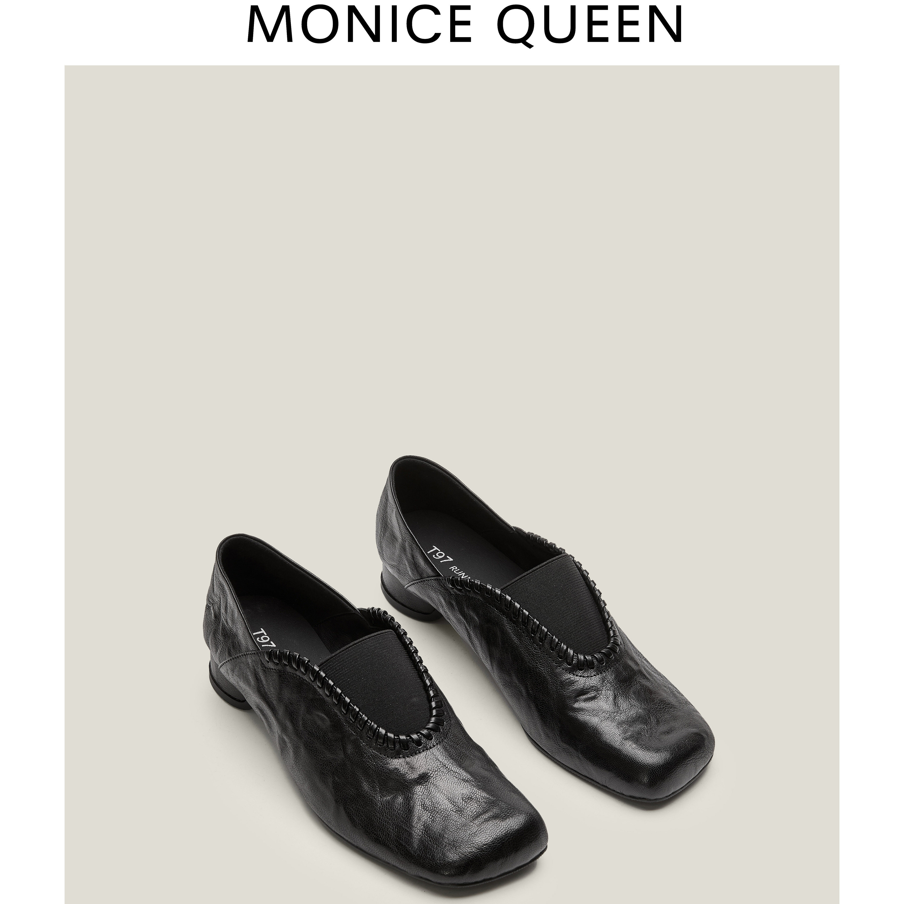 时装靴平底鞋子女鞋短靴纯手工时尚休闲鞋黑色中古G3331,女鞋,深口单鞋,淘宝优惠券,粉丝福利购,淘宝优惠卷