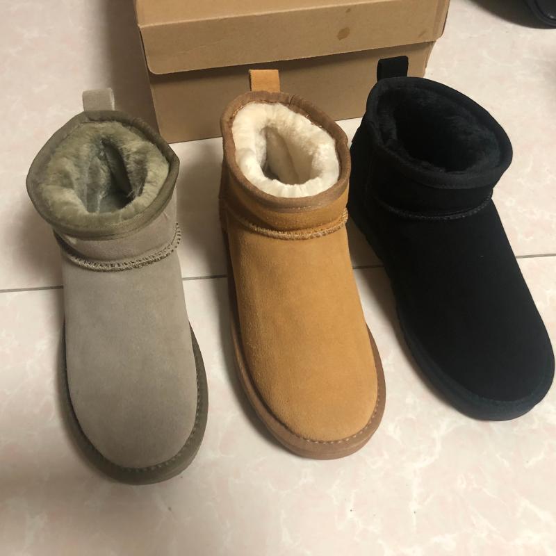 品牌雪地靴冬季牛皮网红款工厂