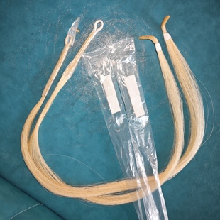 82CM二胡弓标配马尾精品弓毛吕氏弓配弓玻璃鱼挂勾通用马尾送套管