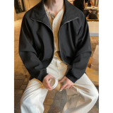 直播美式飞行夹克男秋季新款立领棒球服工装外套韩版F327-P98，男装夹克，电商A152