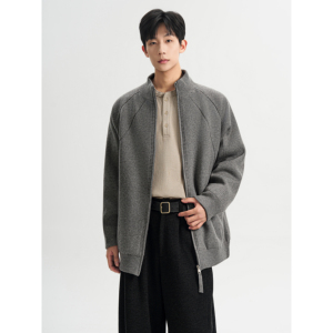 90%白鸭绒羽绒服毛衣羽绒保暖冬装加厚外套开衫8886-P238298图片