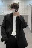 小西装外套男春秋ins痞帅高级感男装oversize休闲西服XF130-P95，男装西服套装，电商A152