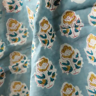 110cm宽仲夏印度印花棉布