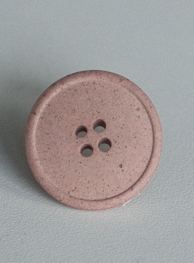 20mm一颗价英国Merchant and mills柔和粉色汉麻纤维纽扣