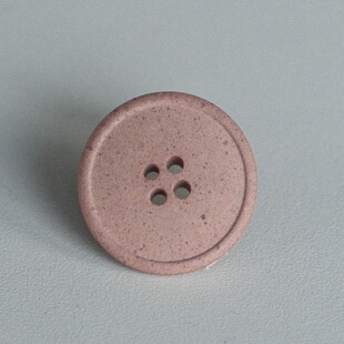 20mm一颗价英国Merchant and mills柔和粉色汉麻纤维纽扣