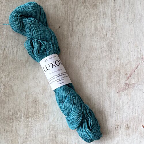 松石汽油蓝 德国BC GARN Luxor mercerized cotton卢克索丝光棉