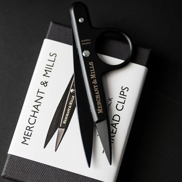 黑色线头剪刀限量版12cm长