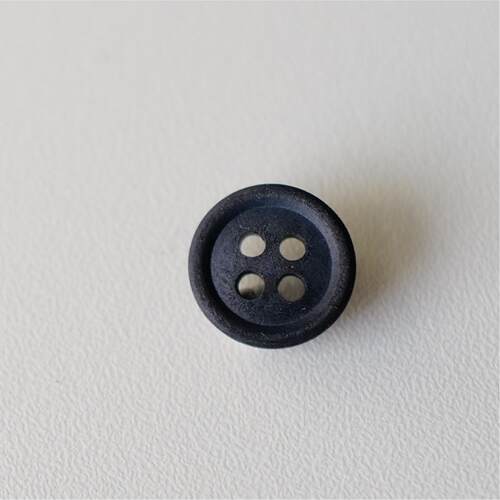棉主成分工作室黑色纽扣