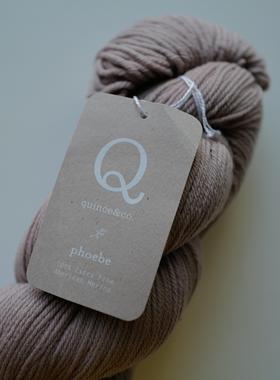孤绞 810色 100克 美国Quince and co Phoebe Sport Weight粗度
