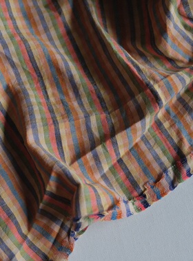 10cm长价121cm宽英国Merchant and mills吉福德手织条纹棉布